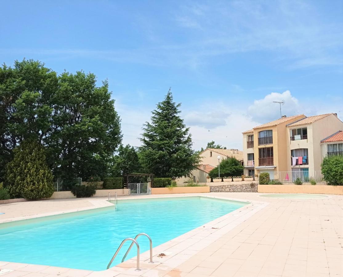 Maisonnette en résidence avec piscine et tennis Saint-Vallier-de-Thiey Exterior foto